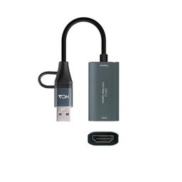 [AISCCI0776] Nanocable Capturadora de video/audio 4K/30HZ