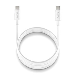 [AAOAAC0211] NGS CABLE CARGA RAPIDA USB-C A USB-C 1M BLANCO