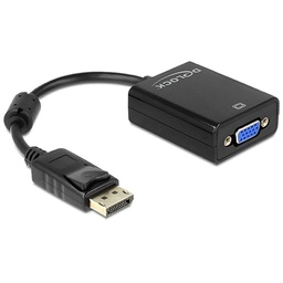 [AISCCI0346] Delock Adaptador Displayport Macho/VGA Hembra Negr